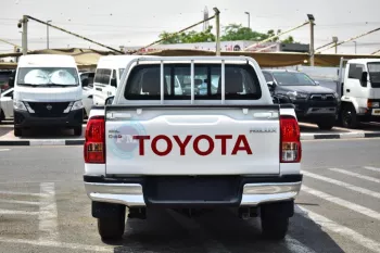 TOYOTA HILUX GL 2025 MODEL YEAR 2.4L DIESEL 4X2 5-SEATER WHITE COLOR