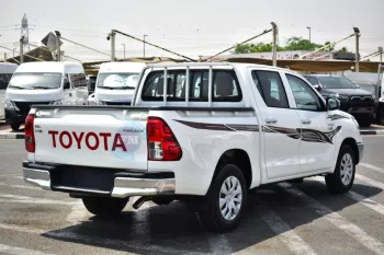 TOYOTA HILUX GL 2025 MODEL YEAR 2.4L DIESEL 4X2 5-SEATER WHITE COLOR