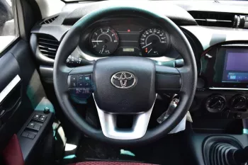 TOYOTA HILUX GL 2025 MODEL YEAR 2.4L DIESEL 4X2 5-SEATER WHITE COLOR