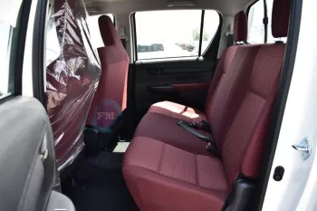 TOYOTA HILUX GL 2025 MODEL YEAR 2.4L DIESEL 4X2 5-SEATER WHITE COLOR