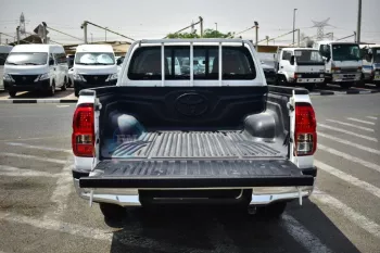 TOYOTA HILUX GL 2025 MODEL YEAR 2.4L DIESEL 4X2 5-SEATER WHITE COLOR