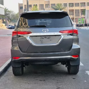 Toyota Fortuner 2022 Model year 2.7L Petrol Gray Color Exterior Black Interior