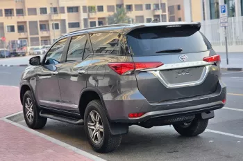 Toyota Fortuner 2022 Model year 2.7L Petrol Gray Color Exterior Black Interior