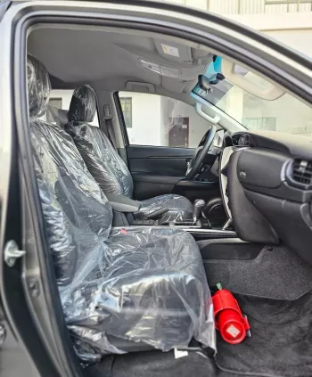 Toyota Fortuner 2022 Model year 2.7L Petrol Gray Color Exterior Black Interior