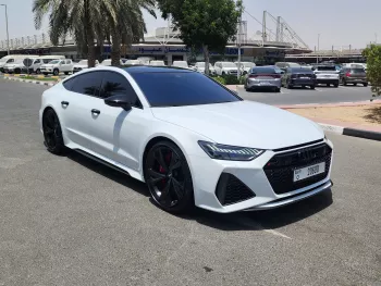 AUDI RS-7 TFSI QUATTRO 2021 MODEL YEAR WHITE COLOR WITH WARRANTY