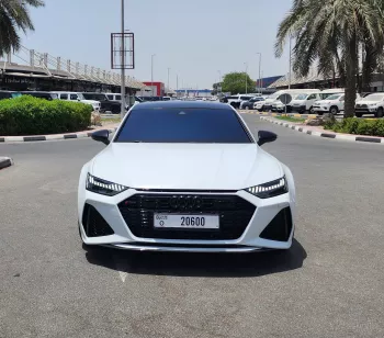 AUDI RS-7 TFSI QUATTRO 2021 MODEL YEAR WHITE COLOR WITH WARRANTY