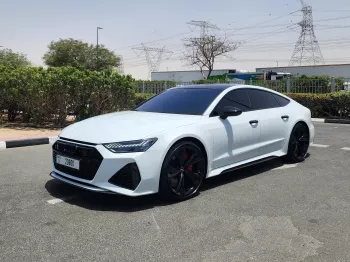 AUDI RS-7 TFSI QUATTRO 2021 MODEL YEAR WHITE COLOR WITH WARRANTY