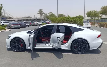 AUDI RS-7 TFSI QUATTRO 2021 MODEL YEAR WHITE COLOR WITH WARRANTY