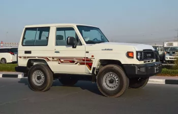 TOYOTA LAND CRUISER HARDTOP 71 2025 MODEL YEAR 3DOOR SUV WHITE COLOR