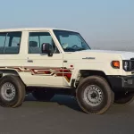 TOYOTA LAND CRUISER HARDTOP 71 2025 MODEL YEAR 3DOOR SUV WHITE COLOR - Thumbnail 2