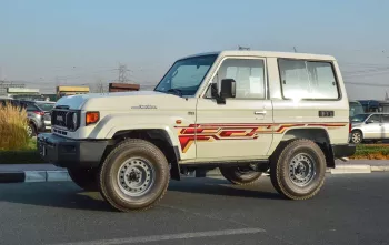 TOYOTA LAND CRUISER HARDTOP 71 2025 MODEL YEAR 3DOOR SUV WHITE COLOR