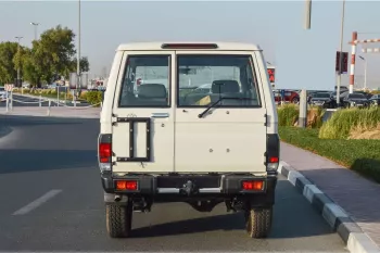 TOYOTA LAND CRUISER HARDTOP 71 2025 MODEL YEAR 3DOOR SUV WHITE COLOR