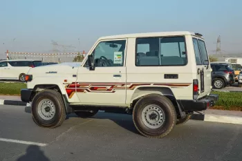 TOYOTA LAND CRUISER HARDTOP 71 2025 MODEL YEAR 3DOOR SUV WHITE COLOR