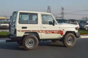 TOYOTA LAND CRUISER HARDTOP 71 2025 MODEL YEAR 3DOOR SUV WHITE COLOR