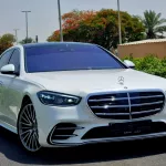 Mercedes-Benz S 500 AMG 3.0L Petrol 2021 Model Year White Color Exterior - Thumbnail 2