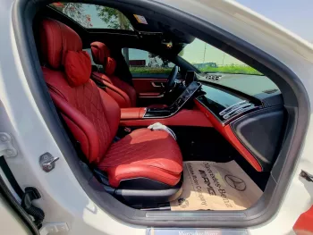 Mercedes-Benz S 500 AMG 3.0L Petrol 2021 Model Year White Color Exterior