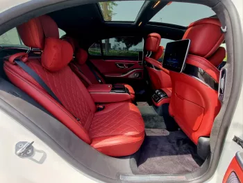 Mercedes-Benz S 500 AMG 3.0L Petrol 2021 Model Year White Color Exterior