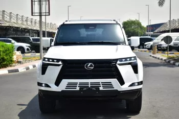 LEXUS GX550 LUXURY 2025 MODEL YEAR V6 3.4L PETROL WHITE COLOR EXTERIOR