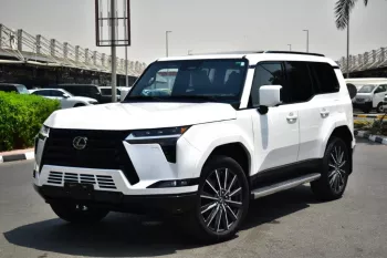 LEXUS GX550 LUXURY 2025 MODEL YEAR V6 3.4L PETROL WHITE COLOR EXTERIOR
