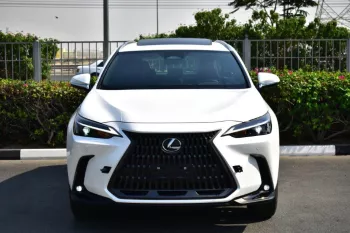 LEXUS NX350 ELITE 2025 MODEL YEAR 2.4L TURBO 5-SEATER WHITE COLOR