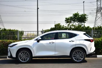 LEXUS NX350 ELITE 2025 MODEL YEAR 2.4L TURBO 5-SEATER WHITE COLOR