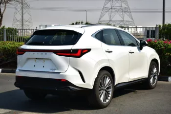 LEXUS NX350 ELITE 2025 MODEL YEAR 2.4L TURBO 5-SEATER WHITE COLOR
