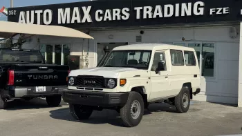 TOYOTA LAND CRUISER LC78 HARDTOP 4.0L 2026 MODEL YEAR WIHTE COLOR