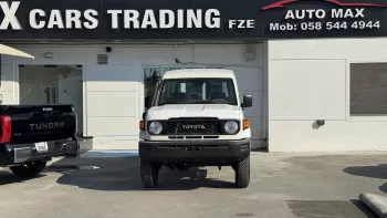 TOYOTA LAND CRUISER LC78 HARDTOP 4.0L 2026 MODEL YEAR WIHTE COLOR