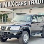 Nissan Patrol Safari Al Ostoura Edition 2024 Model Year 4.8L 7 Seater Black Color - Thumbnail 1