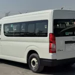 TOYOTA HIACE HIGHROOF 2026 MODEL YEAR BLACK BUMPER 13 SEATER WHITE COLOR - Thumbnail 7