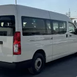 TOYOTA HIACE HIGHROOF 2026 MODEL YEAR BLACK BUMPER 13 SEATER WHITE COLOR - Thumbnail 8