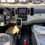 TOYOTA HIACE HIGHROOF 2026 MODEL YEAR BLACK BUMPER 13 SEATER WHITE COLOR - Thumbnail 9