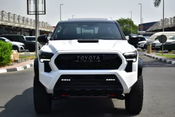 TOYOTA TACOMA TRD PRO 2025 MODEL YEAR I-FORCE MAX HYBRID WHITE COLOR