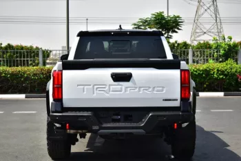 TOYOTA TACOMA TRD PRO 2025 MODEL YEAR I-FORCE MAX HYBRID WHITE COLOR