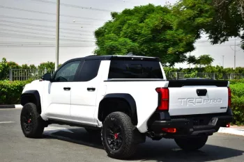 TOYOTA TACOMA TRD PRO 2025 MODEL YEAR I-FORCE MAX HYBRID WHITE COLOR