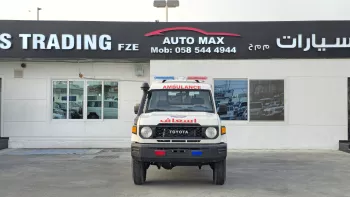 TOYOTA LC 78 HARDTOP STD ROOF AMBULANCE MODEL YEAR 2025 COLOR WHITE