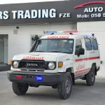TOYOTA LC 78 HARDTOP STD ROOF AMBULANCE MODEL YEAR 2025 COLOR WHITE - Thumbnail 1