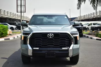 TOYOTA TUNDRA CREWMAX SR5 TRD OFF ROAD 2025 MODEL YEAR GREEN COLOR