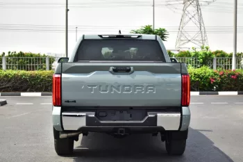 TOYOTA TUNDRA CREWMAX SR5 TRD OFF ROAD 2025 MODEL YEAR GREEN COLOR