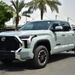 TOYOTA TUNDRA CREWMAX SR5 TRD OFF ROAD 2025 MODEL YEAR GREEN COLOR - Thumbnail 3