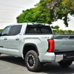 TOYOTA TUNDRA CREWMAX SR5 TRD OFF ROAD 2025 MODEL YEAR GREEN COLOR - Thumbnail 4