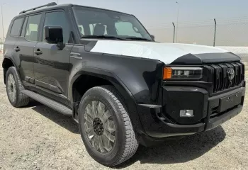 Toyota Prado Luxury Premium 2025 Model Year Full Option J250 Petrol Black Color