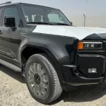 Toyota Prado Luxury Premium 2025 Model Year Full Option J250 Petrol Black Color - Thumbnail 1