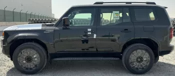 Toyota Prado Luxury Premium 2025 Model Year Full Option J250 Petrol Black Color