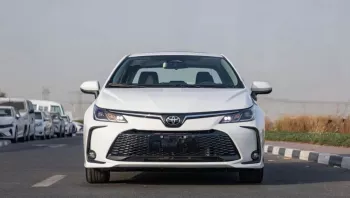 Toyota corolla 2025 Model Year 1.8L Hybrid Elite White Color Exterior