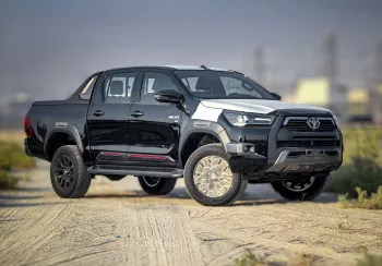 TOYOTA HILUX ADVENTURE 2025 MODEL YEAR PETROL BLACK COLOR EXTERIOR