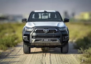 TOYOTA HILUX ADVENTURE 2025 MODEL YEAR PETROL BLACK COLOR EXTERIOR
