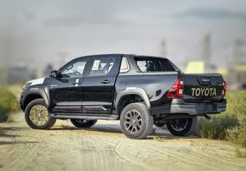 TOYOTA HILUX ADVENTURE 2025 MODEL YEAR PETROL BLACK COLOR EXTERIOR