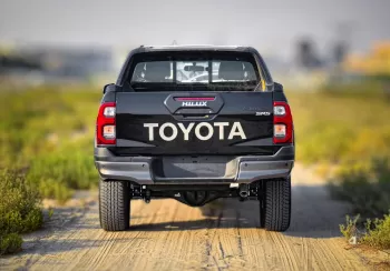 TOYOTA HILUX ADVENTURE 2025 MODEL YEAR PETROL BLACK COLOR EXTERIOR