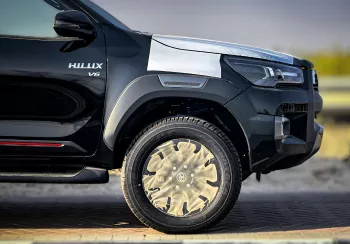 TOYOTA HILUX ADVENTURE 2025 MODEL YEAR PETROL BLACK COLOR EXTERIOR